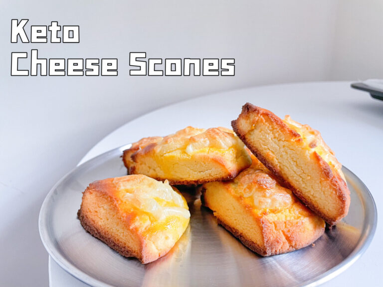 Keto Cheese Scone with coconut flour MD Keto Home & Garden Malaysia