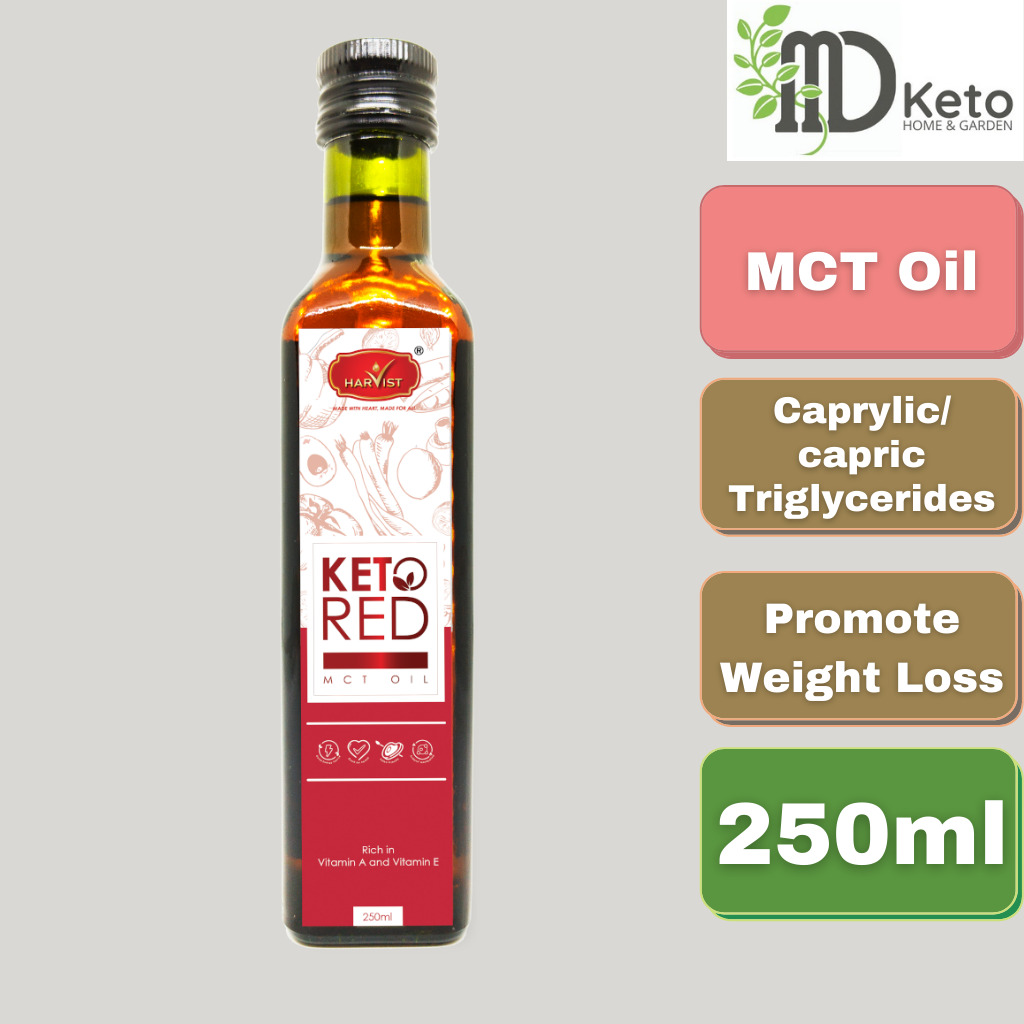 [Harvist] Keto Red Palm MCT Oil 250ml MD Keto Home & Garden Malaysia