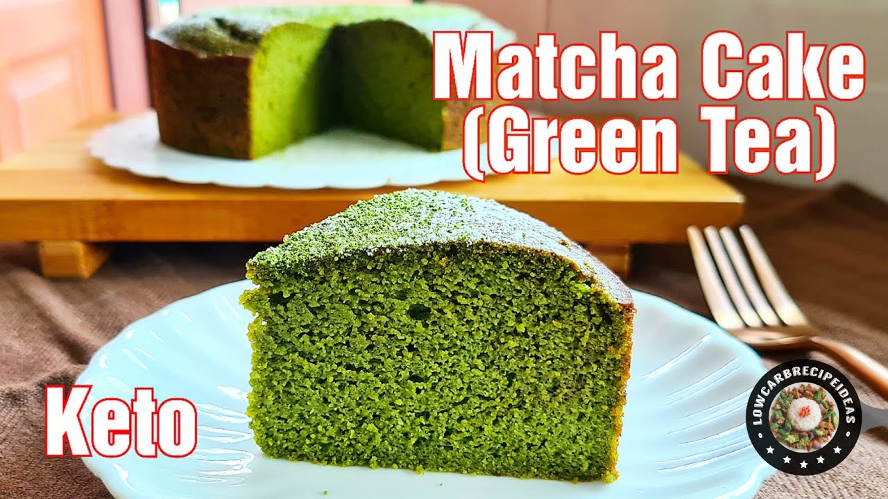 KETO MATCHA (GREEN TEA) CAKE - MD Keto Home & Garden Malaysia