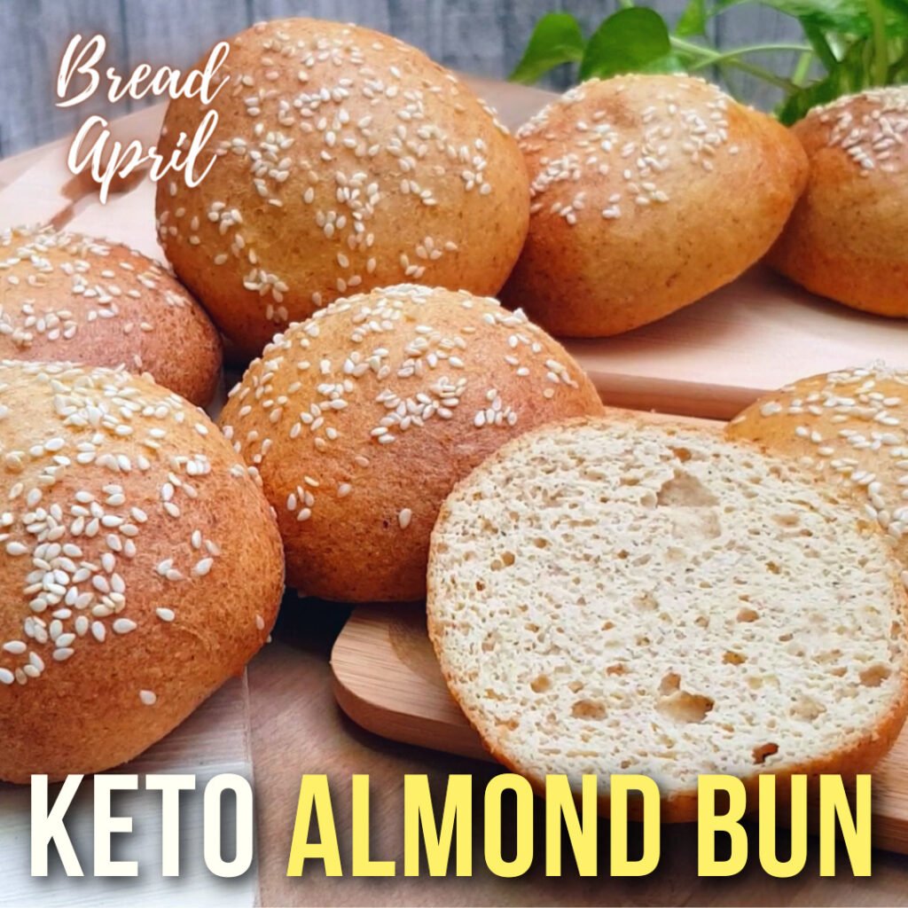 Keto Almond Bun (No Yeast) MD Keto Home & Garden Malaysia